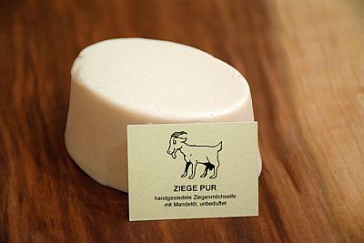 Handgesiedete Ziegenmilchseife